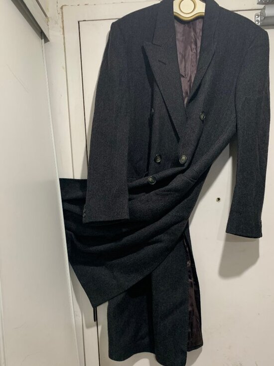 VINTAGE GARVEY'S MEN'S SHOP GENUINE WEST OF ENGLAND WOOL TRENCH COATS SIZE 42/L - Picture 9 of 15